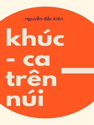 cover image of Khúc ca trên núi